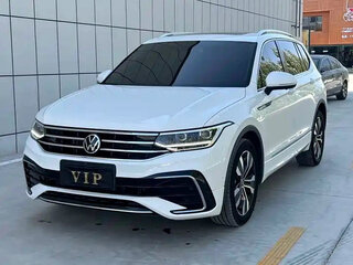 2022 Volkswagen Tiguan Allspace II Рестайлинг, белый, 1945500 рублей, вид 1