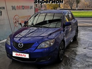 2006 Mazda 3 I (BK) Рестайлинг, синий, 650000 рублей, вид 2