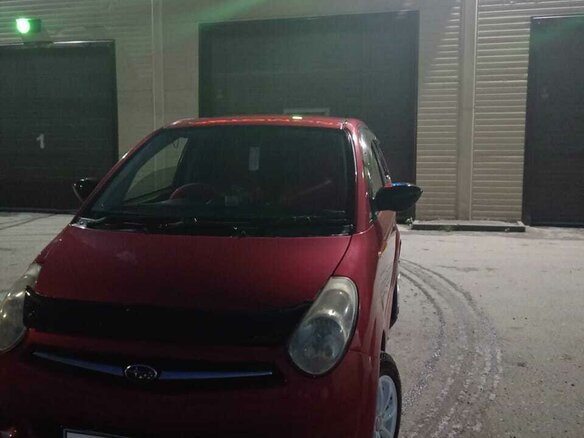 2006 Subaru R2, красный, 380000 рублей - вид 1
