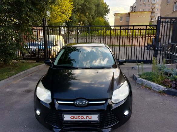 2011 Ford Focus III, чёрный, 850000 рублей - вид 1