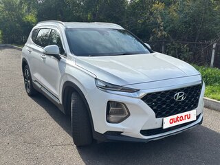 2019 Hyundai Santa Fe IV, белый, 2599000 рублей, вид 2