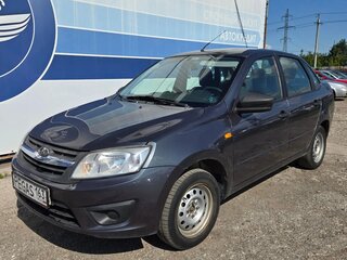 2016 Lada (ВАЗ) Granta I, серебристый, 265000 рублей, вид 4
