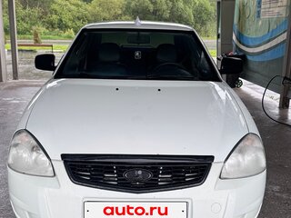 2013 Lada (ВАЗ) Priora I Рестайлинг, белый, 510000 рублей, вид 1