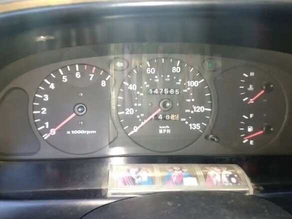 2001 Kia Spectra I Рестайлинг 1, серый, 250000 рублей - вид 8