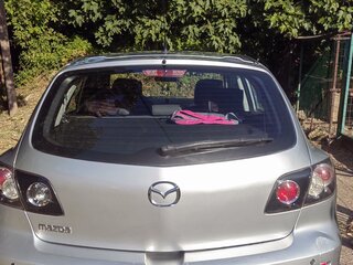 2008 Mazda 3 I (BK) Рестайлинг, серебристый, 650000 рублей, вид 3