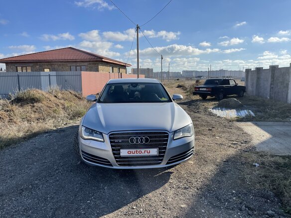 2010 Audi A8 III (D4), серебристый