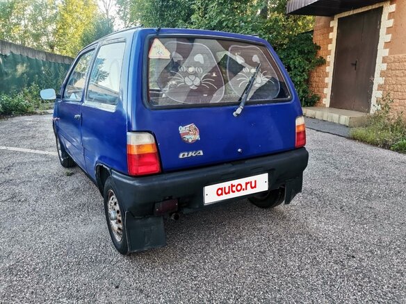2002 Lada (ВАЗ) 1111 Ока СеАЗ, синий, 130000 рублей - вид 5