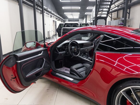 2022 Porsche 911 Carrera 4S VIII (992), красный, 11500000 рублей - вид 12
