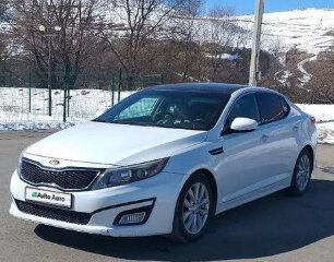2013 Kia Optima III Рестайлинг, белый, 1250000 рублей, вид 1