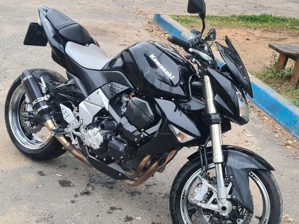 2008 Kawasaki Z 1000, чёрный, 520000 рублей
