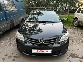 2010 Toyota Corolla X (E140, E150) Рестайлинг, чёрный, 800000 рублей, вид 5