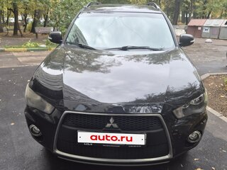 2011 Mitsubishi Outlander II Рестайлинг, чёрный, 1125000 рублей, вид 1