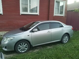 2008 Toyota Corolla X (E140, E150), серебристый, 843000 рублей, вид 3