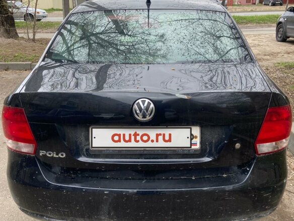 2013 Volkswagen Polo V, чёрный, 720000 рублей - вид 1