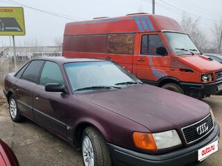 1991 Audi 100 IV (C4), красный, 200000 рублей, вид 3