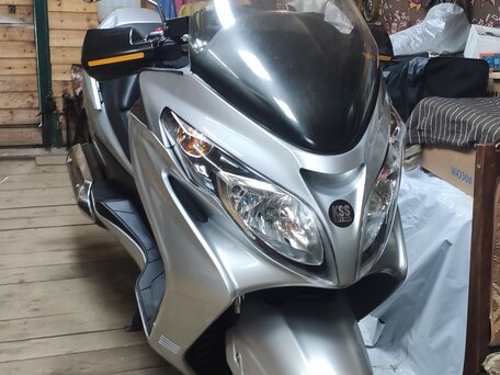 2006 Suzuki Burgman (SkyWave) 400, серебристый, 350000 рублей, вид 1