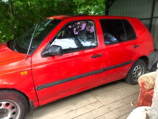 1995 Volkswagen Golf III, красный, 185000 рублей, вид 2