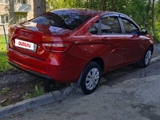 2017 Lada (ВАЗ) Vesta I, пурпурный, 780000 рублей, вид 4