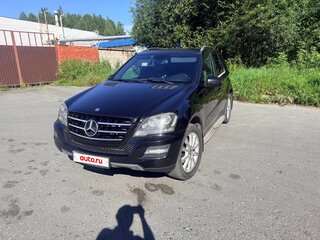 2010 Mercedes-Benz M-Класс 350 II (W164) Рестайлинг, чёрный, 1700000 рублей, вид 1