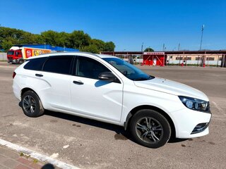 2020 Lada (ВАЗ) Vesta SW I, белый, 1130000 рублей, вид 5