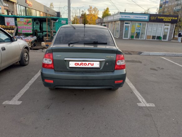 2008 Lada (ВАЗ) Priora I, зелёный, 270000 рублей - вид 2