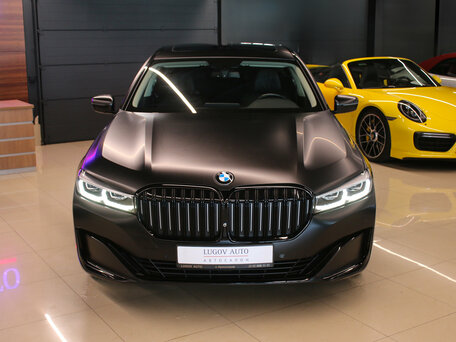 2019 BMW 7 серии Long 730Ld xDrive VI (G11/G12) Рестайлинг, чёрный, 5000000 рублей, вид 2