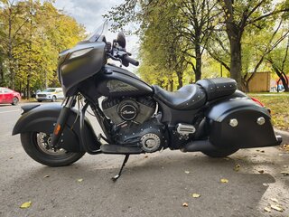 2017 Indian Chieftain, чёрный, 1230000 рублей, вид 4