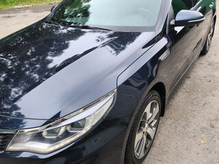 2018 Kia Optima IV Рестайлинг, синий, 2355000 рублей, вид 2