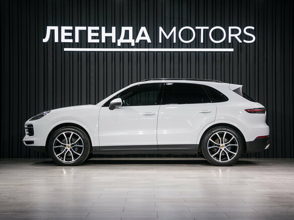 2018 Porsche Cayenne III, белый - вид 3