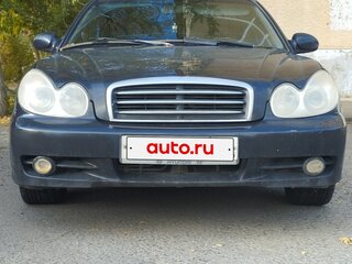 2007 Hyundai Sonata ТагАЗ IV (EF) Рестайлинг, чёрный, 350000 рублей, вид 4