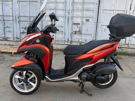 2015 Yamaha Tricity, оранжевый, 239000 рублей, вид 2