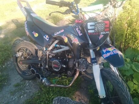 2017 Irbis TTR 125, чёрный, 70000 рублей, вид 5