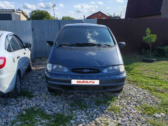 1996 Ford Galaxy I, синий, 95000 рублей