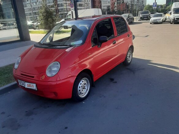 2011 Daewoo Matiz I Рестайлинг, красный, 210000 рублей - вид 2