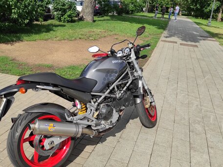 2002 Ducati Monster S4, серый, 389000 рублей, вид 5