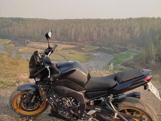 2013 Yamaha FZ8, чёрный, 550000 рублей, вид 3