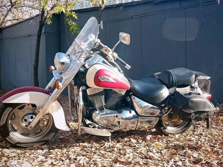 1998 Suzuki Intruder VL 1500 LC, белый, 460000 рублей, вид 1