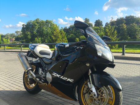 2001 Kawasaki ZX-12 Ninja, чёрный, 454241 рублей, вид 1