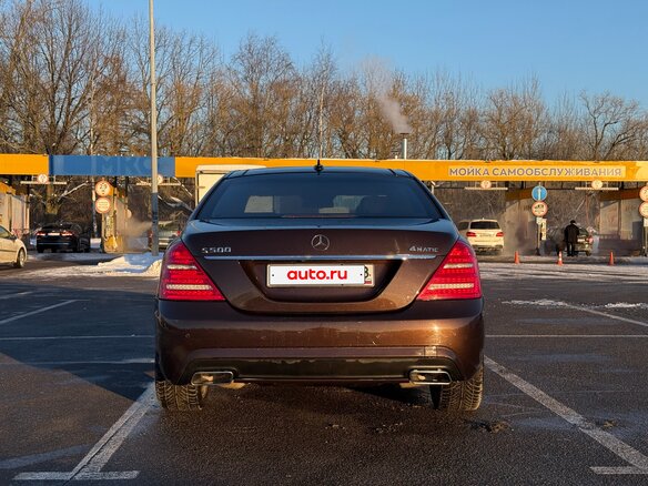 2011 Mercedes-Benz S-Класс 500 Long V (W221) Рестайлинг, коричневый - вид 6