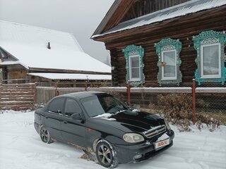 2009 Chevrolet Lanos I, чёрный, 390000 рублей, вид 1
