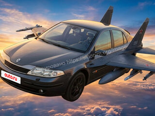 2003 Renault Laguna II, серый, 270000 рублей, вид 2
