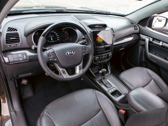 2012 Kia Sorento II Рестайлинг, коричневый, 1595000 рублей - вид 12
