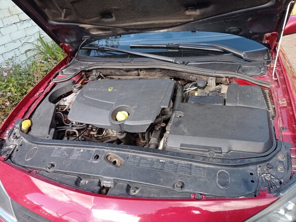 2005 Renault Laguna II Рестайлинг, красный, 950000 рублей - вид 13