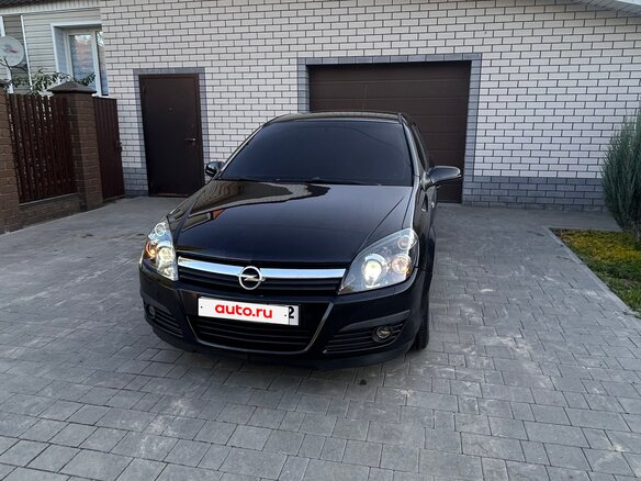 2007 Opel Astra H, чёрный - вид 17