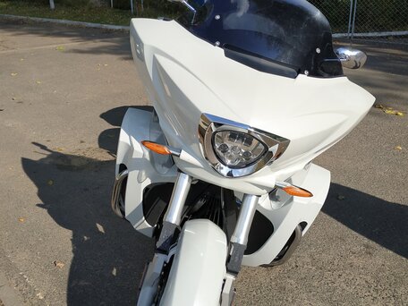 2012 Victory Cross Country, белый, 1004697 рублей, вид 4