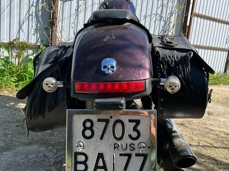 2009 Honda VT 1300CX Fury, пурпурный, 850000 рублей, вид 3