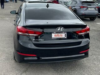 2018 Hyundai Elantra VI (AD), чёрный, 1040000 рублей, вид 4