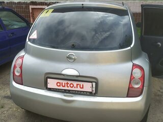2004 Nissan Micra III (K12), серебристый, 280000 рублей, вид 4