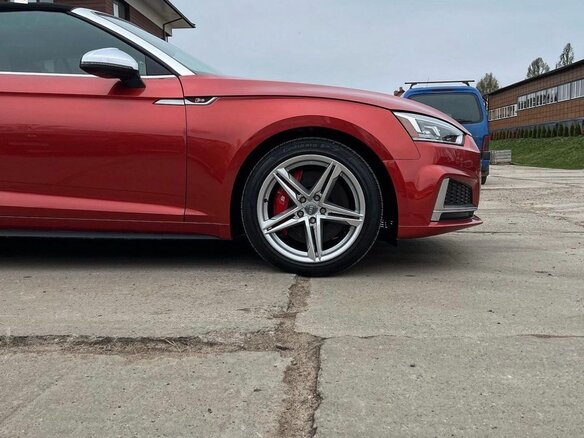 2018 Audi S5 II (F5), оранжевый, 3850000 рублей - вид 5