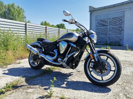 2009 Yamaha XV 1700 Warrior, серебристый, 890000 рублей, вид 5